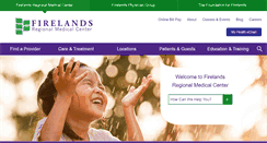 Desktop Screenshot of firelands.com